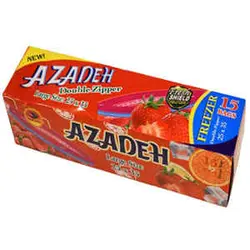 کیسه زیپ دار 15 عددی 35×25 آزاده