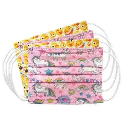 ماسک کودک بسته 10 عددی دخترانه