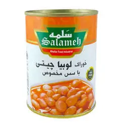 کنسرو لوبیا چیتی 380 گرمی سلمه