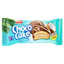شوکو کیک دوقلو نارگیلی