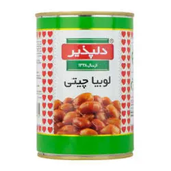 کنسرو لوبیا چیتی 420 گرمی دلپذیر