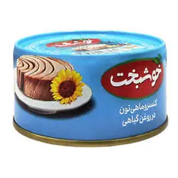 کنسرو ماهی تن 180 گرمی خوشبخت