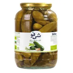 کنسرو خیارشور سایز دو 1500 گرمی شی فو