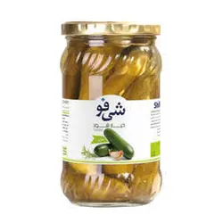 کنسرو خیارشور سایز یک 650 گرمی شی فو