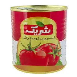 رب گوجه فرنگی 800 گرمی شریک