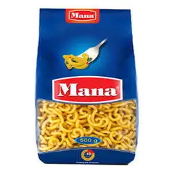 ماکارونی بریده 500 گرمی مانا