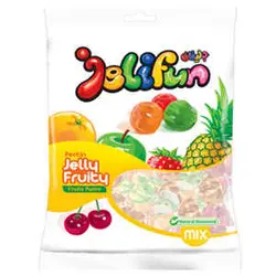 پاستیل دو سر پیچ میوه ای بسته یک کیلویی جلیفان