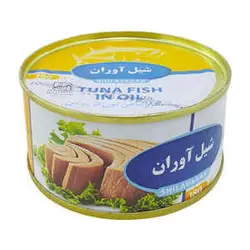 کنسرو ماهی تن 180 گرمی شیل آوران