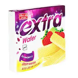 ویفر پذیرایی توت فرنگی اکسترا