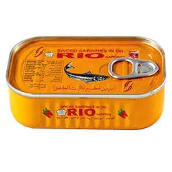 کنسرو ماهی ساردین 125 گرمی ریو