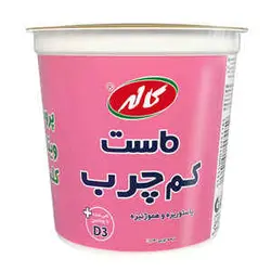 ماست لیوانی کم چرب 900 گرمی کاله