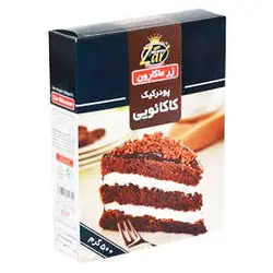پودر کیک کاکائویی 500 گرمی زر ماکارون
