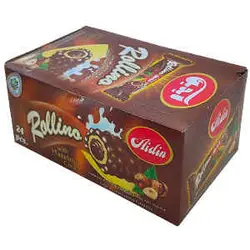 رولینو جعبه 24 عددی فندقی