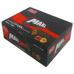 ویفر شکلاتی تلخ ماکسی جعبه 24 عددی