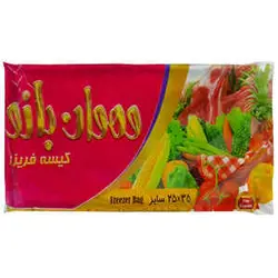 کیسه فریزر 35×25 ساده 100 عددی مهمان بانو