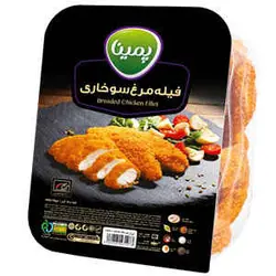 فیله مرغ سوخاری 400 گرمی پمینا