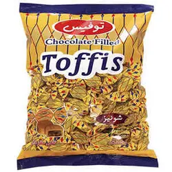 تافی کاکائویی توفیس بسته بندی یک کیلویی