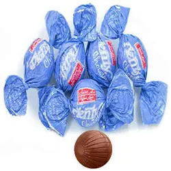 شکلات توپی رایس و فندق فله 100 گرمی پلنتی یاسی