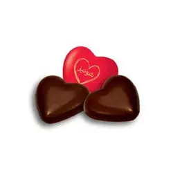 شکلات قلبی قرمز 78 درصد فله 100 گرمی شونیز
