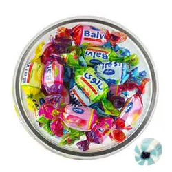 تافی دورنگ 250 گرمی بالوی