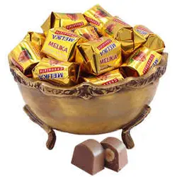 شکلات فندقی ملیکا فله 100 گرمی