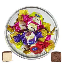 پشمک فله 250 گرمی میکس وانیل و کاکائو آینادا