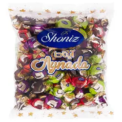 پشمک میکس وانیل و کاکائو آینادا بسته بندی یک کیلویی