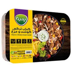 کباب ترکی گوشت و مرغ پمینا