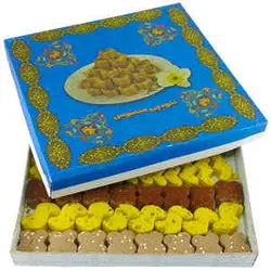 شیرینی نخودچی مخلوط جعبه 500 گرمی