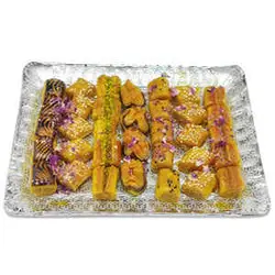 شیرینی باقلوا لبنانی جعبه 600 گرمی