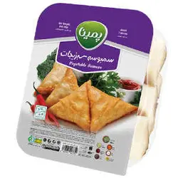 سمبوسه سبزیجات 450 گرمی پمینا