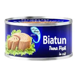 کنسر ماهی تن 180 گرمی بیاتون