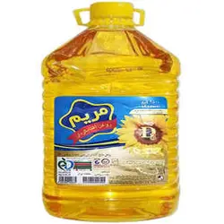 روغن مایع آفتابگردان 5 لیتری مریم