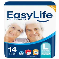 پوشک بزرگسال 14 عددی سایز بزرگ ایزی لایف