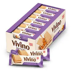 ویفر کاراملی جعبه 24 عددی وی وی نو