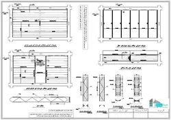 جزئیات وال پست (بر اساس پیوست 6 آیین نامه 2800)