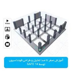 آموزش صفر تا صد تحلیل و طراحی فونداسیون در SAFE