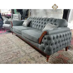 خرید مبل چستر مکانیزم ورونا + 18 ماه ضمانت - تولیدی مبل افرا