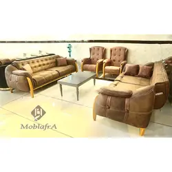 خریدو قیمت مبل راحتی مکانیزم روم+18ماه ضمانت-تولیدی مبل افرا