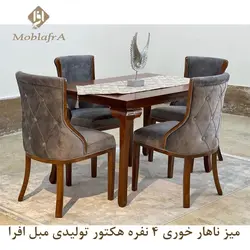 خرید و قیمت میز ناهار خوری هکتور + 18 ماه ضمانت - مبل افرا
