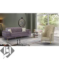 خرید و قیمت مبل راحتی لیندا + 18 ماه ضمانت - تولیدی مبل افرا