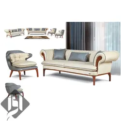 خرید و قیمت مبل راحتی سنتوریتی + 18 ماه ضمانت- تولیدی مبل افرا