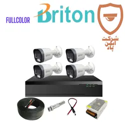 پکیج 4 عددی دوربین مداربسته برایتون مدل UVC222B49M2-C - ایمن پاد