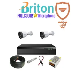 پک 2 عددی دوربین مداربسته برایتون | خرید دوربین برایتون