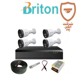 پک 4 عددی دوربین مداربسته برایتون | خرید دوربین برایتون