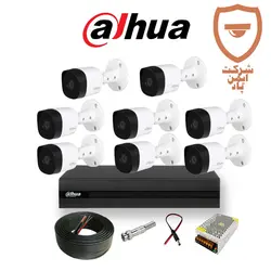 پکیج 8 عددی دوربین داهوا مدل DH_HAC_B2A21P - ایمن پاد