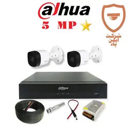 پکیج دوربین مداربسته 5 مگا پیکسلی داهوا همراه با مشاوره نصب