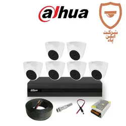 تخفیف شگفت انگیز پکیج شش عددی دوربین مداربسته داهوا با مشاور