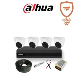پکیج چهار عددی دوربین داهوا مدل DH_HAC_T1A21P - ایمن پاد