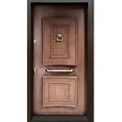 درب ضدسرقت دوقاب کلاسیک کد2019 - ایلماز درب